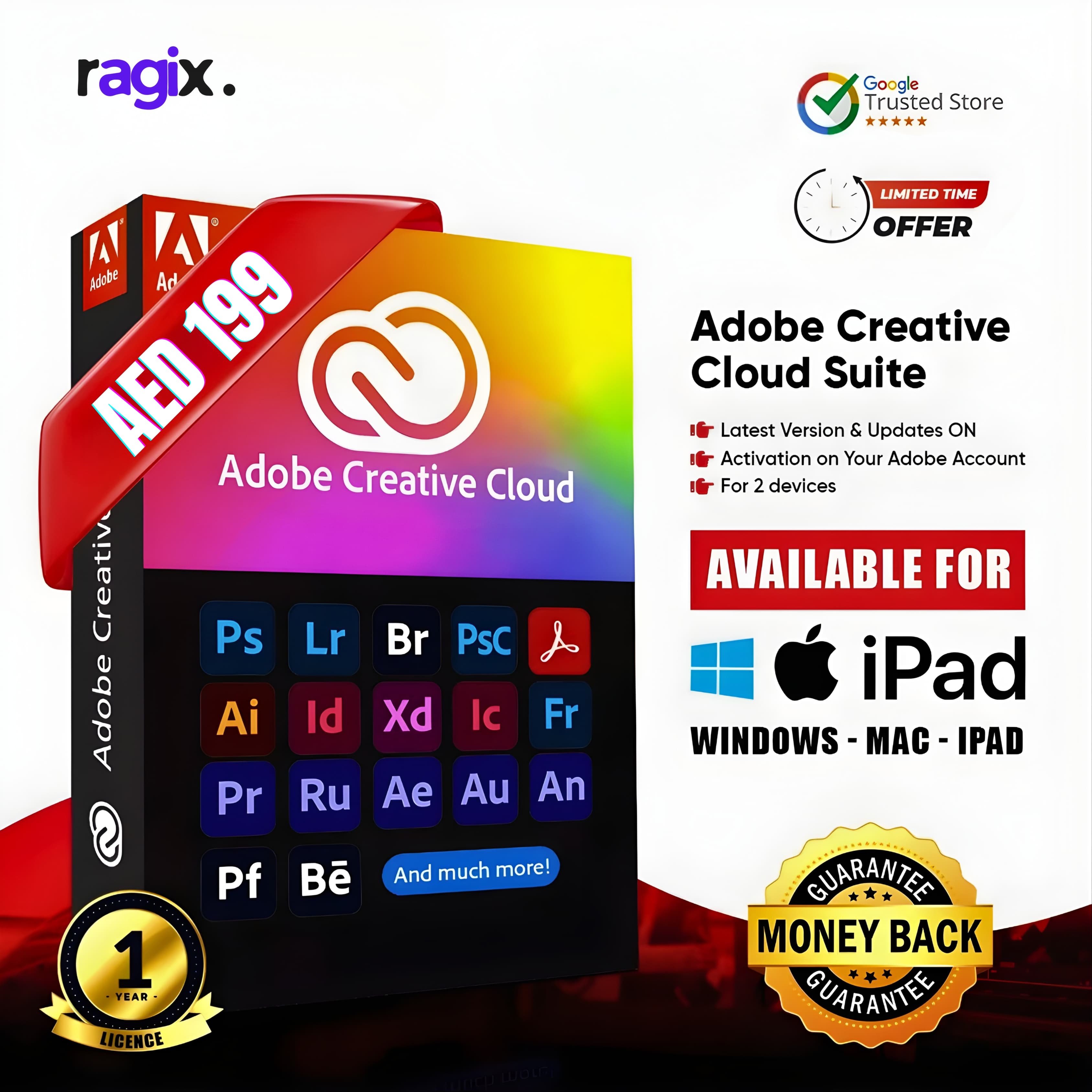 Adobe Creative Cloud - 1 Year Plan