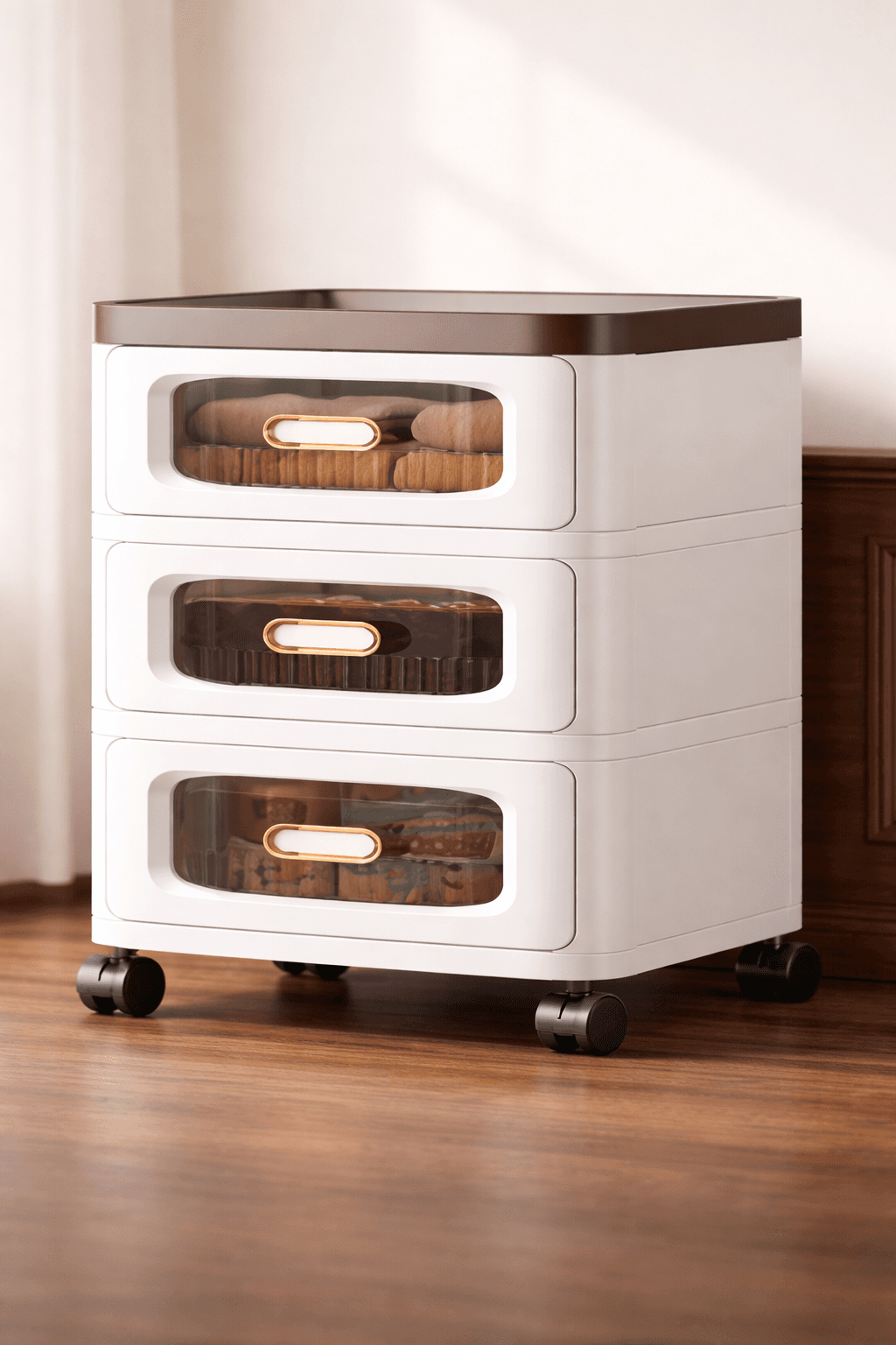 3 Layer Bedside Cabinet