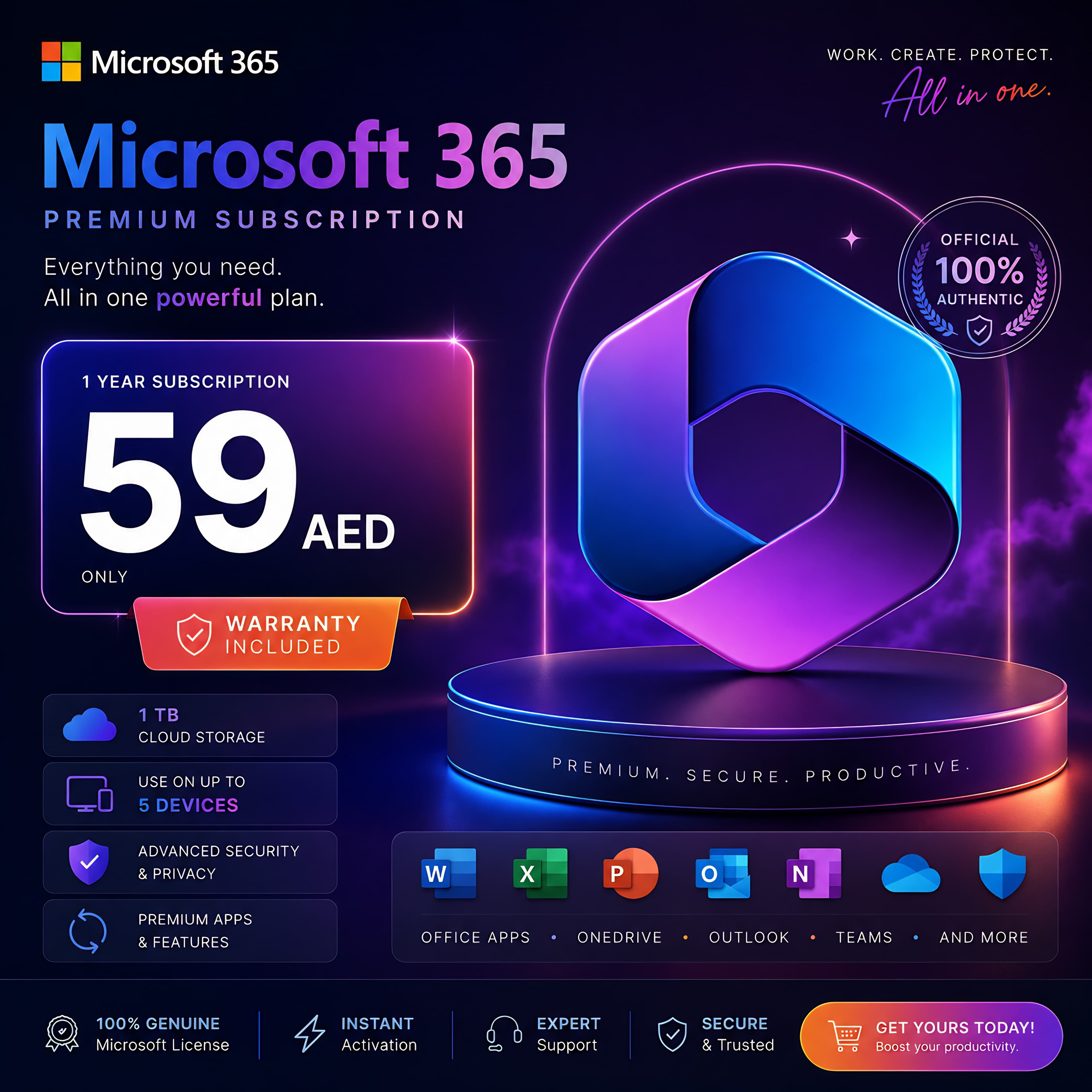 Microsoft 365 Premium Subscription